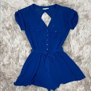 Blue romper